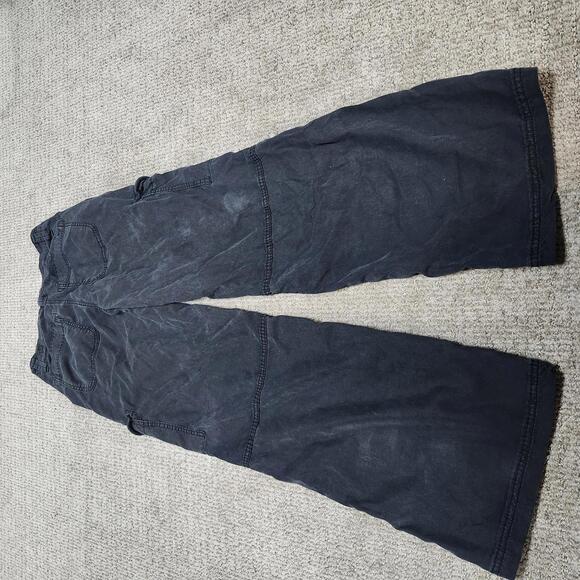 American Eagle Pants Baggy Wide Leg High Rise Pockets Women’s Size 2 - Picture 5 of 9